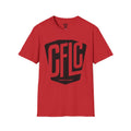 CFLC - Red T-Shirt, Fitness Shirt, Workout Apparel, Unisex Gym Tee, Activewear, Gift for Fitness Enthusiasts