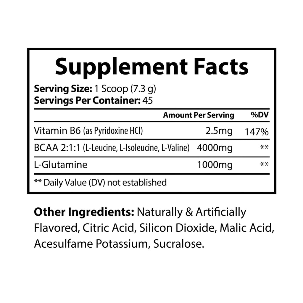 CFLC - BCAA Supplement, Watermelon (325g, 11.46oz, 45 servings)