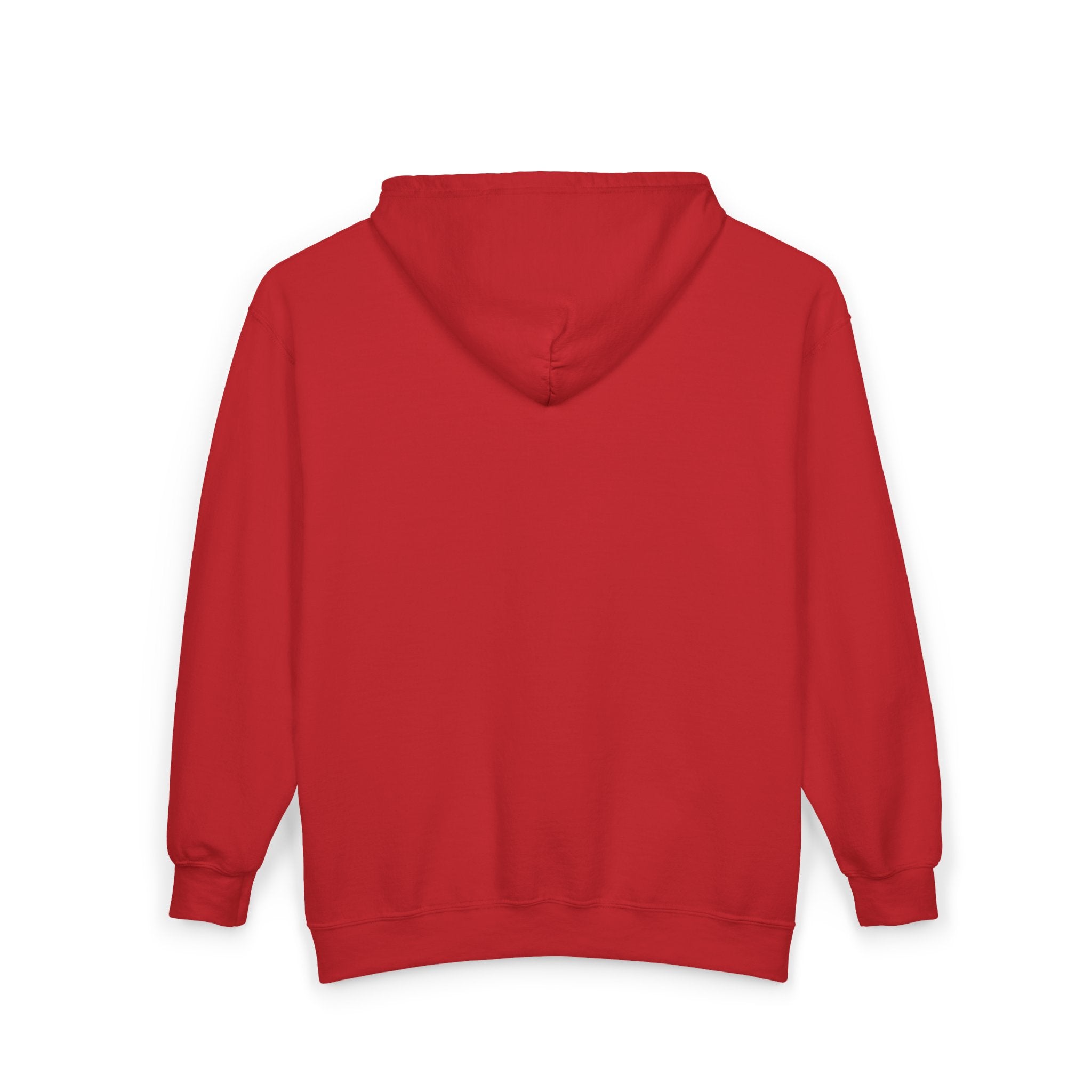 CFLC - Red Unisex Full Zip Hooded Sweatshirt, Perfect for Everyday Comfort